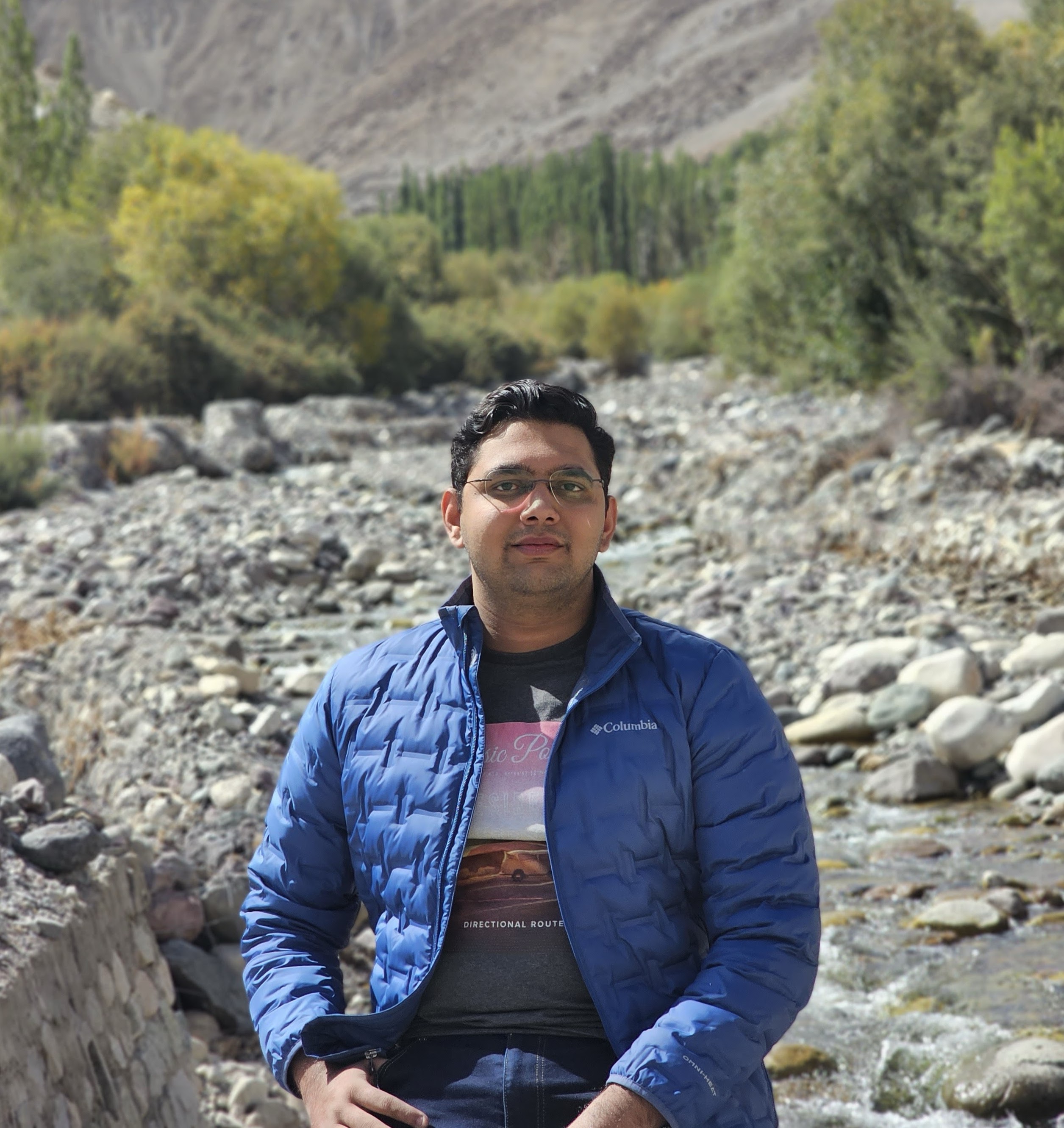 A picture of me at Ladakh, 2023